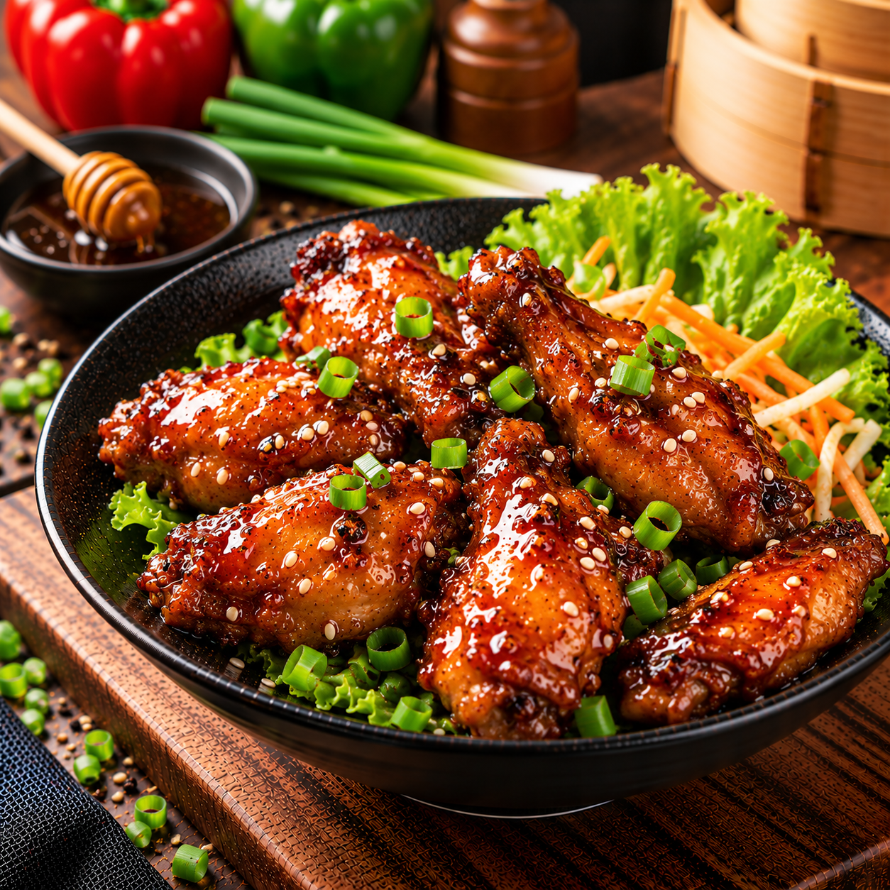 Honey Wings (6 pcs)